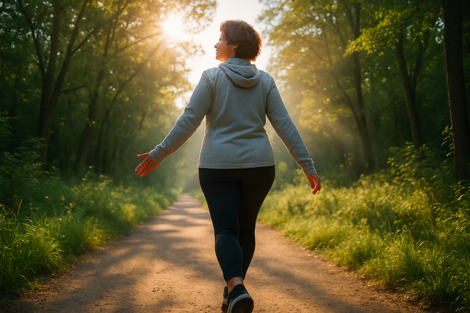 Emily Carter smiling with confidence and renewed energy